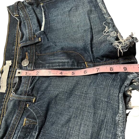 Y2K Old Navy Mid Rise Cut Off Shorts Size 8 - Picture 4 of 7